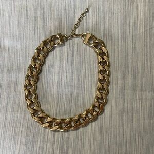 Gold Glam Chain Choker NWOT